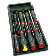 MOD.AT1 - Moduł 8 wkrętaków Protwist® do śrub z rowkiem i śrub krzyżakowych Phillips, 3 - 8 mm i PH1 - PH2