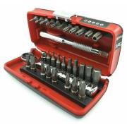 R.PEJ31PB - zestaw 28 końcówek z akcesoriami 1/4"