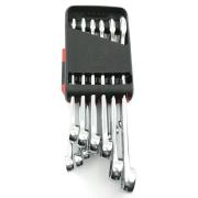 440.JP14  - Zestaw kluczy oczkowo-płaskich, 7 - 24 mm