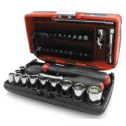 R.360NANO - zestaw nasadek 1/4" w kasecie, 5,5 mm -14 mm