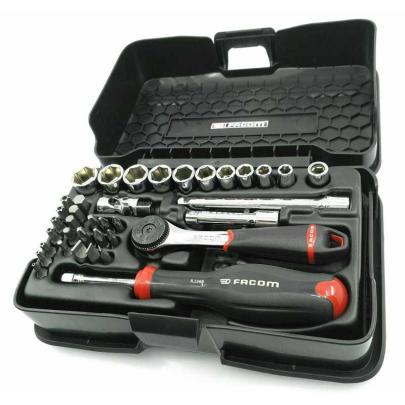 R.161-6P6 - 1/4" metrics 6-point sockets set