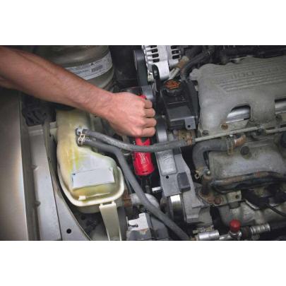 M12 IR-201B 3/8"- Subkompaktowa grzechotka udarowa 3/8", 12 V, 2.0 Ah, w torbie, z akumulatorem i ładowarką