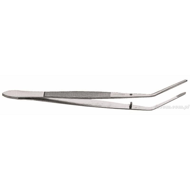 151 - pęseta wygięta pod kątem 40°