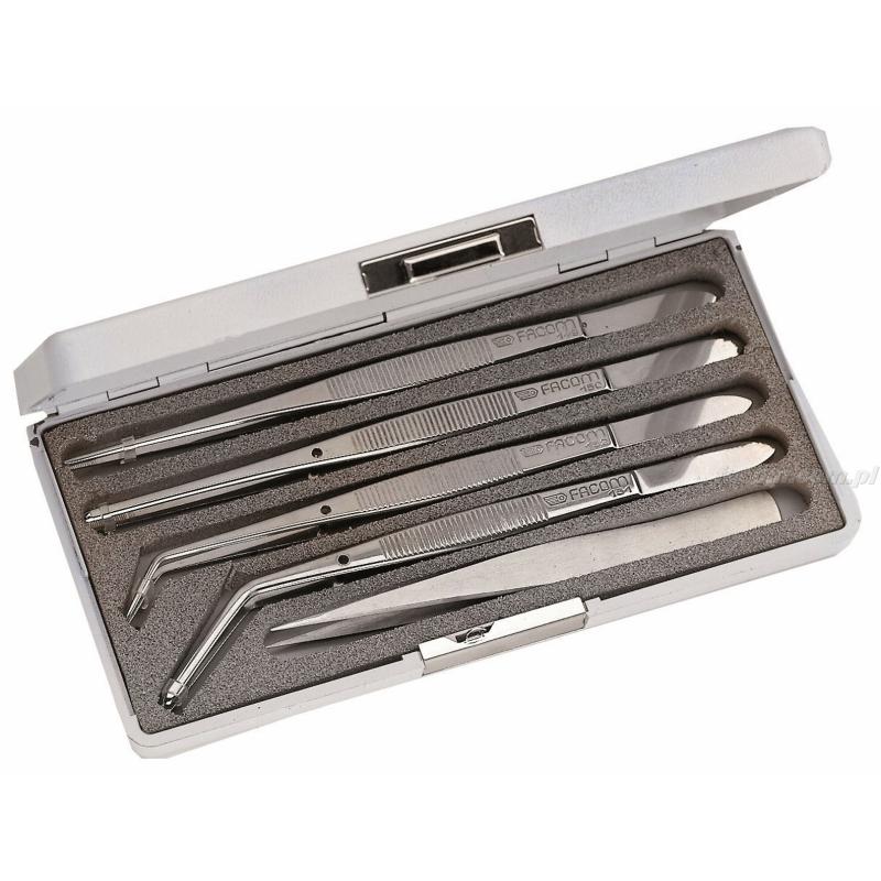 147.J7 - zestaw 7 pęset precyzyjnych