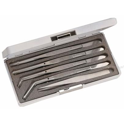 147.J7 - zestaw 7 pęset precyzyjnych