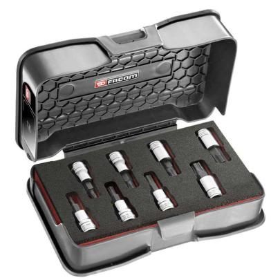 JTM.J8MGRPPB - zestaw nasadek trzpieniowych 6-kątnych OGV® GRIP 1/2" w kasecie, 3 mm - 11 mm