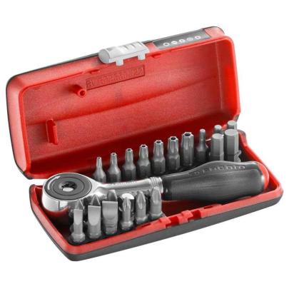 R.PE360J22 - zestaw końcówek 1/4"  z grzechotką R.PE360