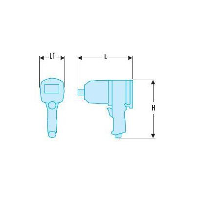 FCF894N-XJ - Klucz udarowy bezprzewodowy kompaktowy 1/2", 680 Nm 18 V (bez akumulatora)