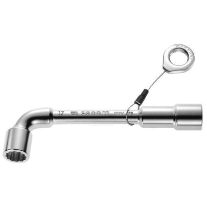 SLS KLUCZE FAJKOWE PRZELOTOWE KUTE 12KĄTNE X 6KĄTNE METRYCZNE 6X12PT 17MM