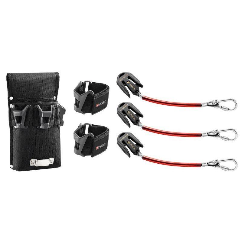 SLS ZESTAW 1 SASZETKA + 3 ZACZEPY SLS HOOK + 2 SMYCZE Z ZACZEPEM NA NADGARSTEK