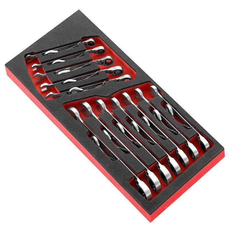 SLS PIANKA MOD 12 KLUCZY GRZECHOTKOWYCH OCZKOWO-PŁASKICH 8-19MM