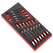 SLS PIANKA MOD 12 KLUCZY GRZECHOTKOWYCH OCZKOWO-PŁASKICH 8-19MM