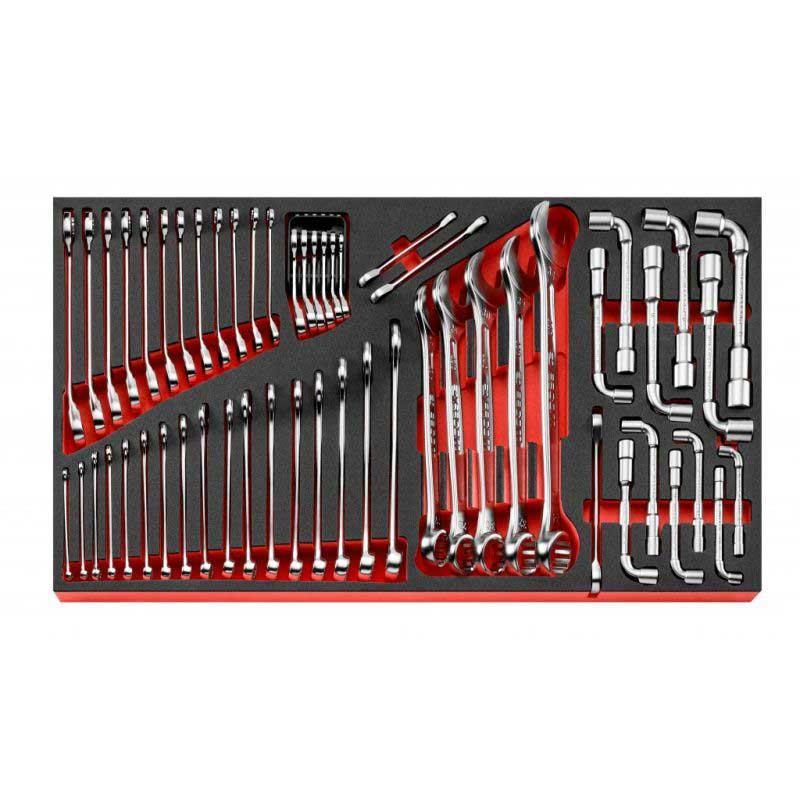 CM.XXLPF - Zestaw narzędzi - 7 modułów piankowych, w systemie przechowywania na 7 szuflad wózka