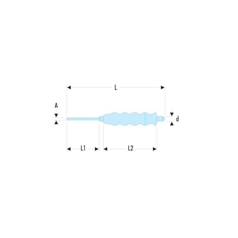 SLS WYBIJAK DO GWOŹDZI W OSŁONIE 4MM