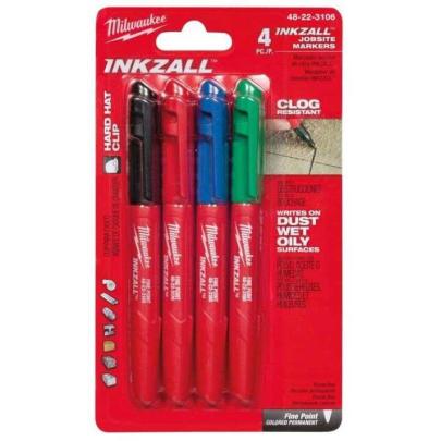 48223106 - INKZALL™ markers - coloured - 4pc