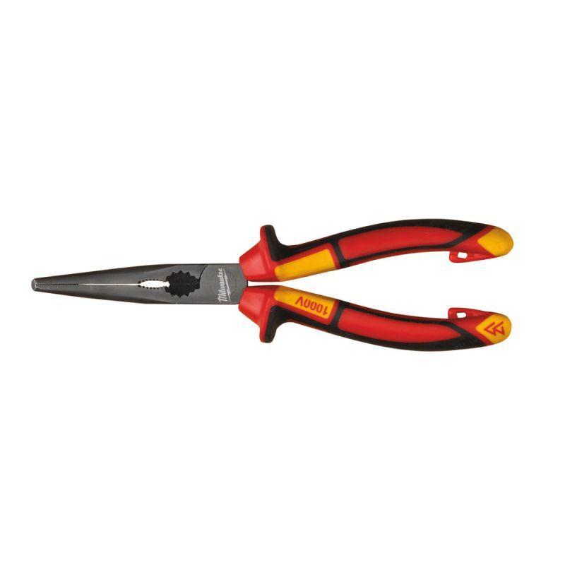 4932464565 - VDE Long 45 deg. Round Nose Pliers 205mm