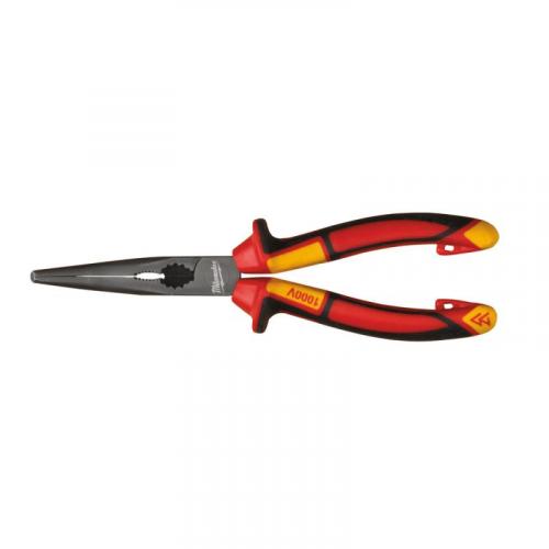 4932464565 - VDE Long 45 deg. Round Nose Pliers, 205 mm