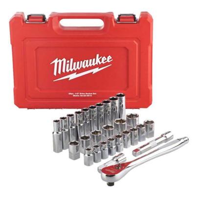 4932471864 - 1/2 Metric Ratchet + Socket Set