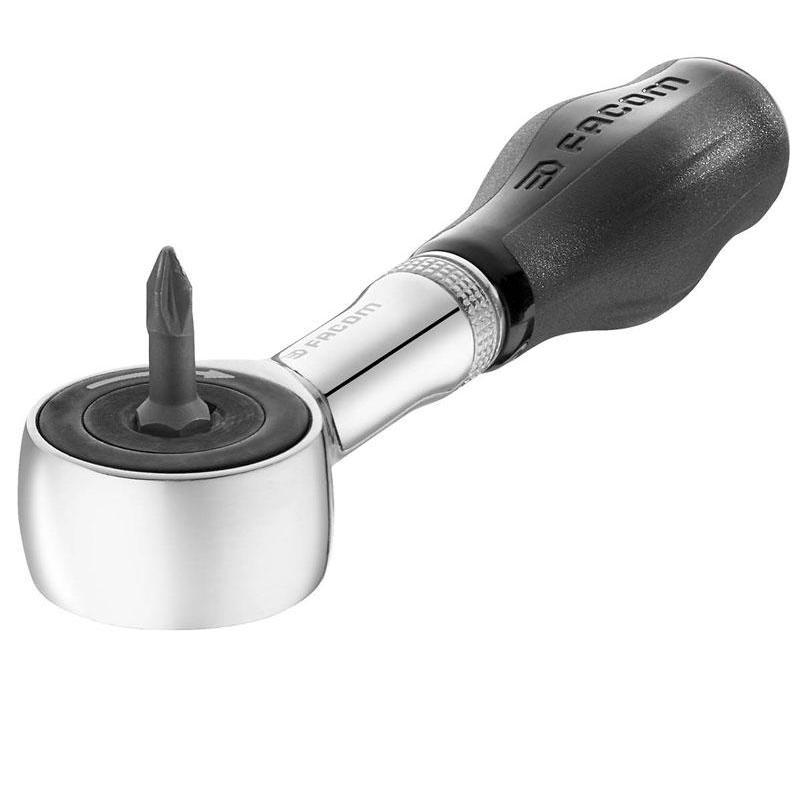 R.PE360 - grzechotka do końcówek 1/4" z rękojeścią obrotową