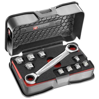 CM.V10PB -  Zestaw narzędzi - 12 modułów, w systemie przechowywania na 4 szuflady wózka