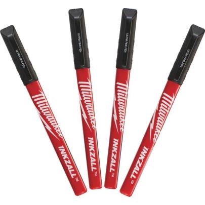 48223164 - Inkzall Fine Tip Black Pens - 4 pcs