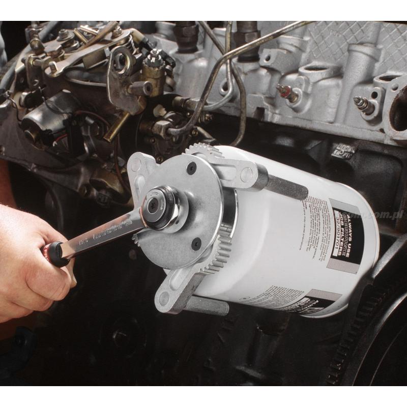 D.151PL - klucz samozaciskowy do filtrów oleju samochodów ciężarowych, 95 - 165 mm