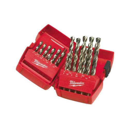 4932352376 - Set of 25 hss-g thunderweb metal drill bits, 1 - 13 mm