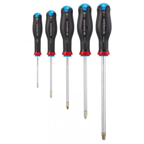 ATD.J5 - Set of Protwist® screwdrivers for Pozidriv, PZ0 - PZ4