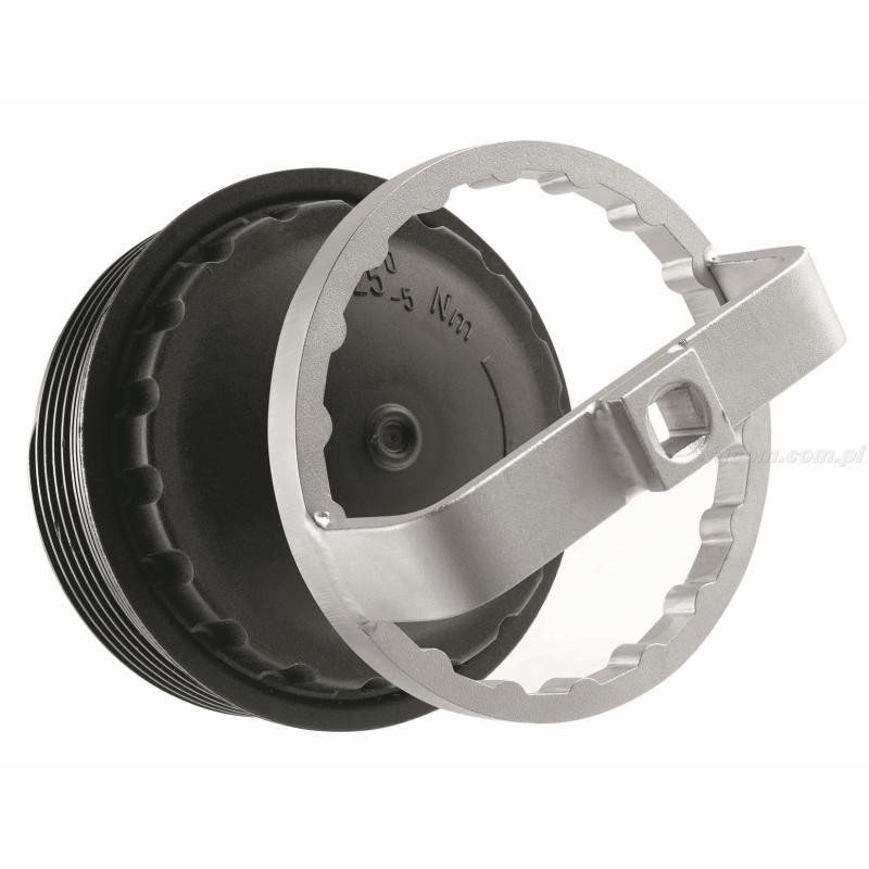 DP.88-16 - klucz kloszowy wieloboczny do korków kompozytowych filtrów oleju, filtr 16-kątny Ø 88 mm
