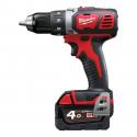 M18 BDD-402C - Compact drill driver 18 V, 4.0 Ah, in HD Box, with 2 batteries and charger, 4933443565