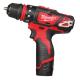 M12 BDDXKIT-202C - Sub compact drill driver removable chuck 12 V, 2.0 Ah, in HD Box, in kit