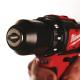 M12 BDDXKIT-202C - Sub compact drill driver removable chuck 12 V, 2.0 Ah, in HD Box, in kit