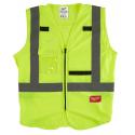 4932471891 - High-visibility vest yellow, 2XL/3XL