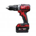 M18 BPD-402C - Compact percussion drill 18 V, 4.0 Ah, in case, with 2 batteries and charger, 4933443520