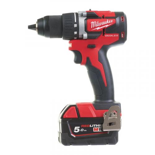 M18 CBLDD-502C - Compact brushless drill drivers 18 V, 5.0 Ah, in case, with 2 batteries and charger, 4933464556