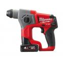 M12 CH-402X - Sub compact SDS-Plus hammer 12 V, 4.0 Ah, FUEL, in HD Box, with 2 batteries and charger, 4933446049