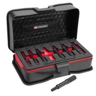 SXE.J7MGRPPB - Zestaw wykrętaków OGV GRIP do usuwania uszkodzonych śrub i szpilek, 2,5 - 9 mm