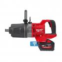 M18 ONEFHIWF1DS-121C - D-handle impact wrench 1", 2576 Nm, 18 V, ONE-KEY™, in case, with battery and charger