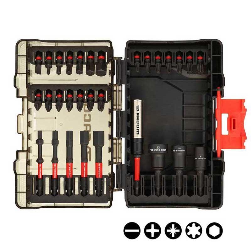 EN.1J30PB - Zestaw końcówek do dokręcania 30 elementów