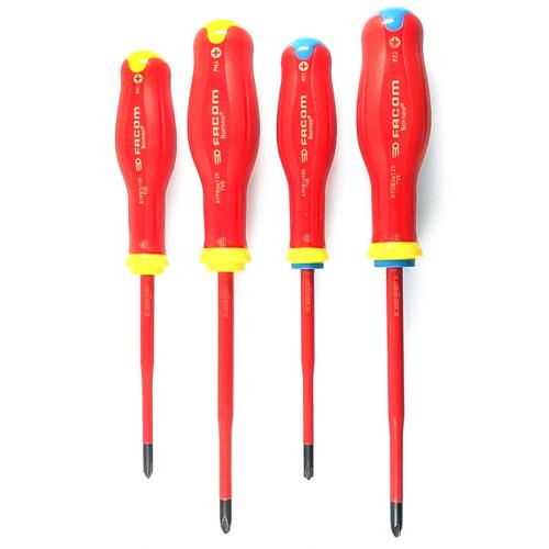 ATB.J4TVE - Set of Protwist® Borneo® screwdrivers with slim tip for mixed heads, PH1 - PH2, PZ1 - PZ2