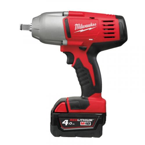 HD18 HIWF-402C - Impact wrench with pin detent 1/2", 610 Nm, 4.0 Ah, 18 V, in case, with 2 batteries and charger