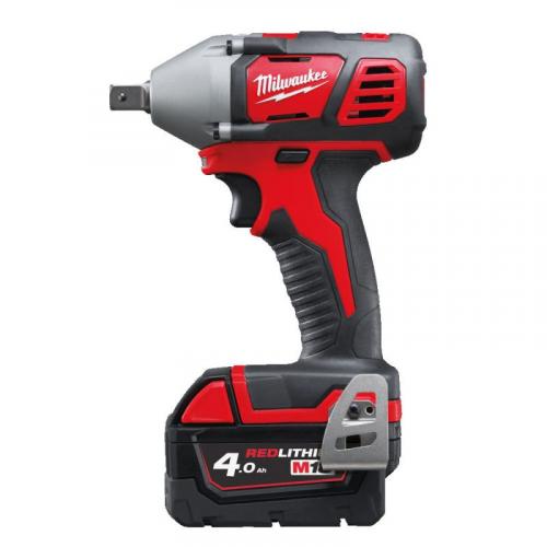 M18 BIW12-402C - Compact impact wrench 1/2", 240 Nm, 18 V, 4.0 Ah, in case, with 2 batteries and charger