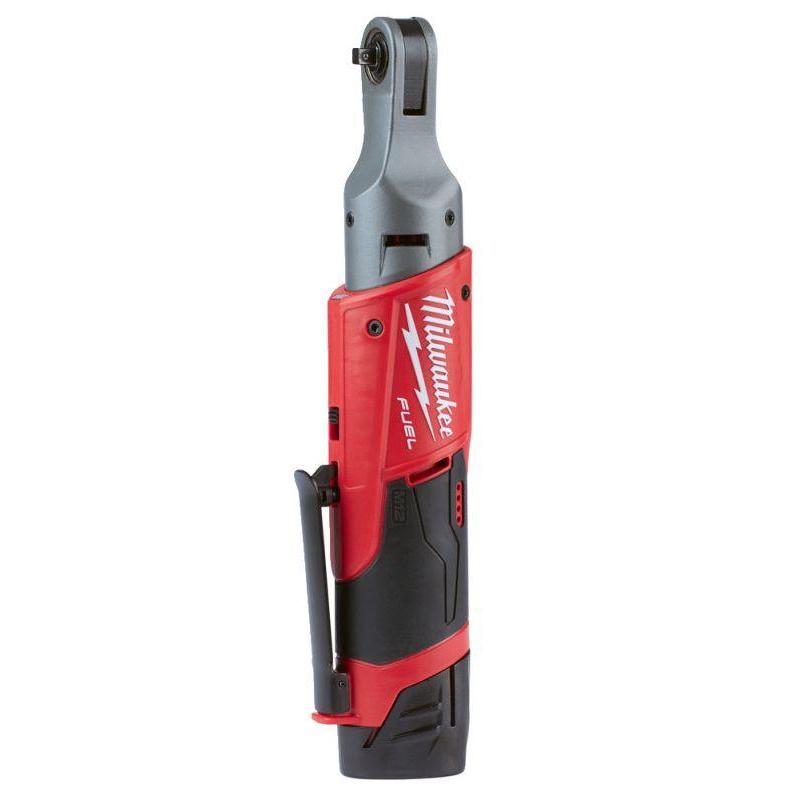 M12 FIR14-201B Subkompaktowa grzechotka udarowa 1/4", 12 V, FUEL™, w torbie, z akumulatorem i ładowarką