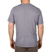 WWSSG-S -  Koszulka z krótkim rękawem szara WORKSKIN™, rozmiar S