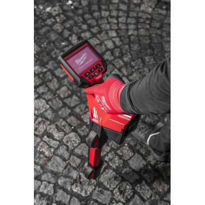 M12 PL-201C - Lokalizator hydrauliczny 12 V, 2.0 Ah, w walizce, z akumulatorem i  ladowarką