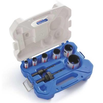 1768662 - Zestaw otwornic i akcesoriów bi-metal 8 sztuk, 16 - 51 mm