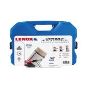 1768559 - Zestaw otwornic i akcesoriów bi metal 21 sztuk, 19 - 121 mm