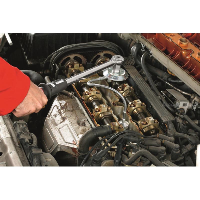 DMP.360L - klucz do dokręcania kątowego z zabierakiem kwadratowym 1/2'', końcówki 24 - 65 mm