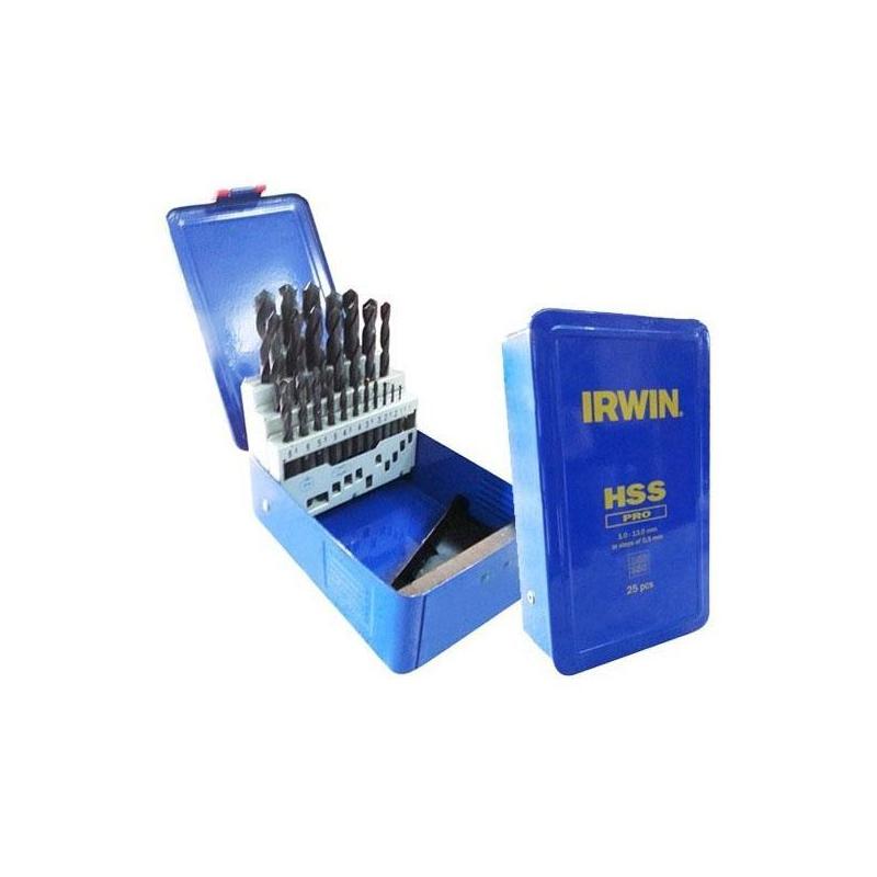 10502504 - Zestaw 25 wierteł HSS Pro, 1 - 13 mm