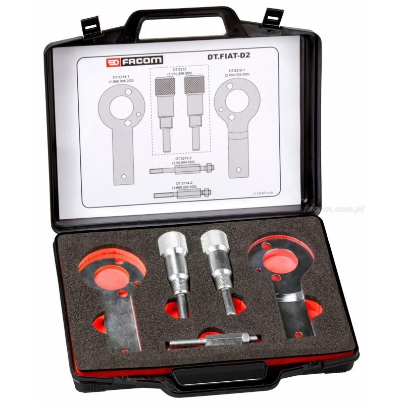 DT.FIAT-D2 - zestaw do ustawiania rozrządu FIAT - silniki wysokoprężne z paskiem rozrządu
